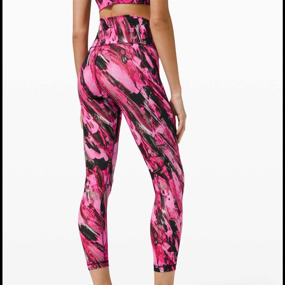 Lululemon Wunder Train High-Rise Tight 25" | Size 10 | Incentive Refresh Multi